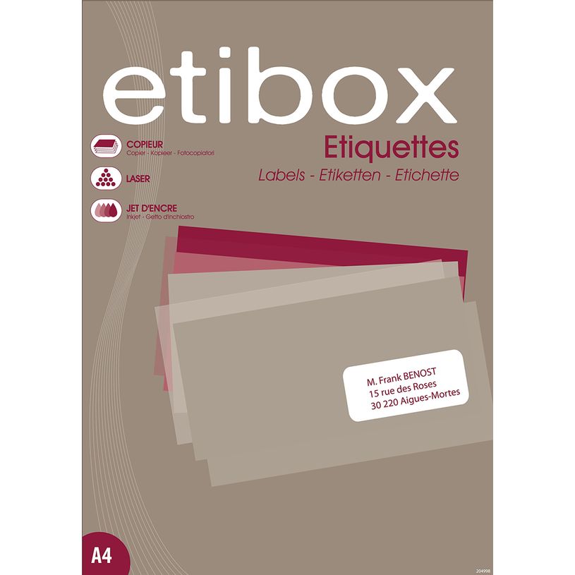 3270241197518-Etibox - 2400 Étiquettes adhésives blanches - 70 x 37 mm - Coins droits - réf 119751-P_119751_1-0