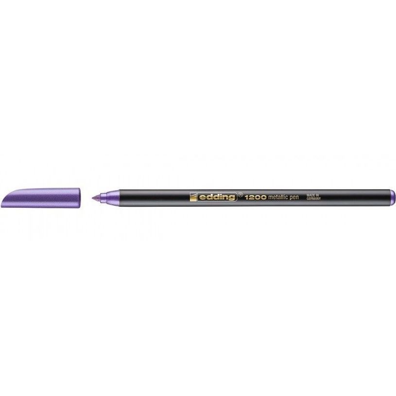 4004764926251-edding 1200 - Feutre de coloriage - 0.5-1 mm - violet métallique-P_128326_1-0