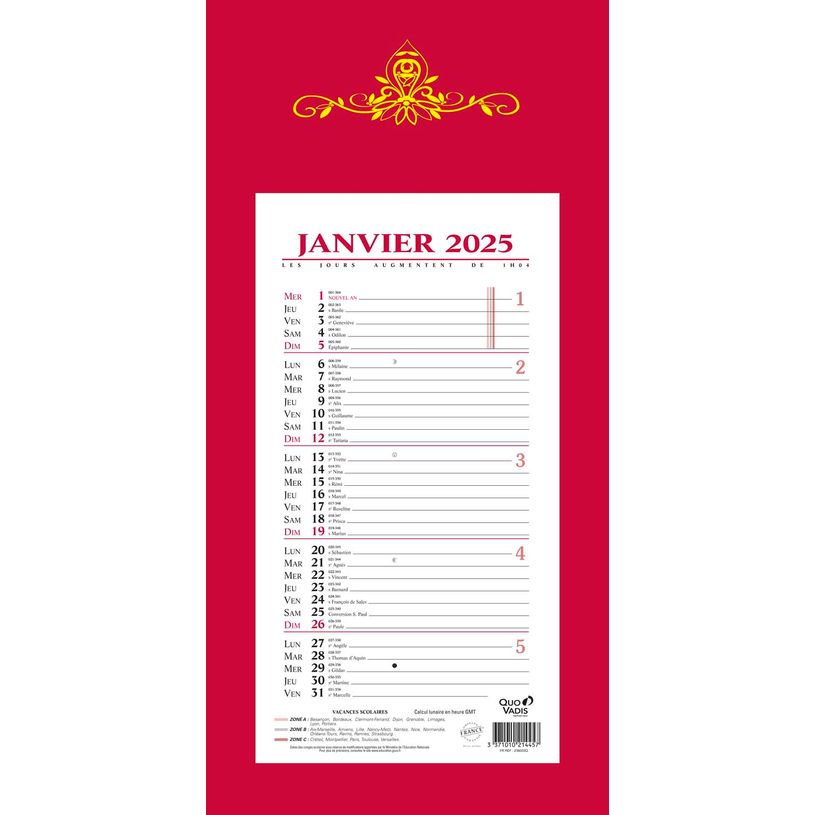 3371010214457-Quo Vadis Skytos - Calendrier bloc mensuel - 20 x 41,5 cm - disponible dans différentes coul-P_234412_1-0