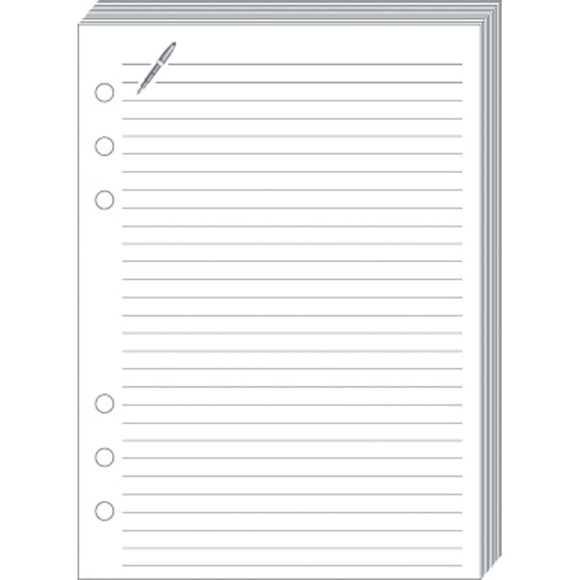 3371010048595-Quo Vadis Timer 17 - Recharge pour organiseur - 10 x 17 cm - fiches de notes blanches-P_247005_1-0