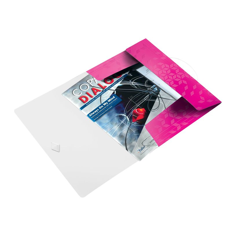 4002432105854-Leitz WOW - chemise à 3 rabats - A4 - pour 150 feuilles - rose métallique-P_300009700_2-1