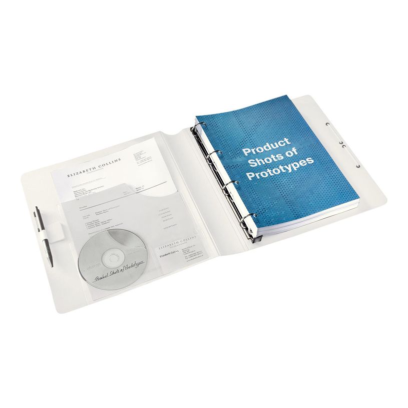 4002432105403-Leitz Active WOW SoftClick - classeur à anneaux - pour A4 - capacité : 280 feuilles - bl-P_300018777_3-2