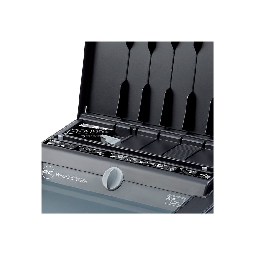 5028252236485-GBC WireBind W25E - Machine à relier électrique - fil métallique - diamètre max. : 14 mm - perforation : 25 feu-P_300020348_3-2