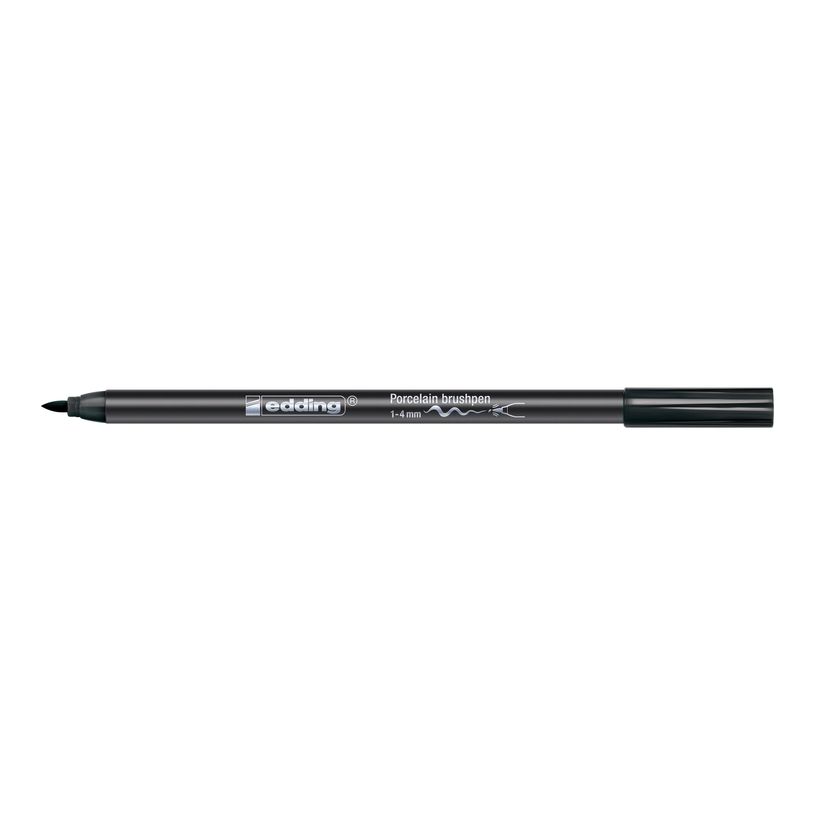 4004764960699-Set de 6 pinceaux pour porcelaine Edding 4200 – Couleurs froides - pointe pinceau 1-4 mm - encre pigmentée résistante à l-P_300020875_7-6