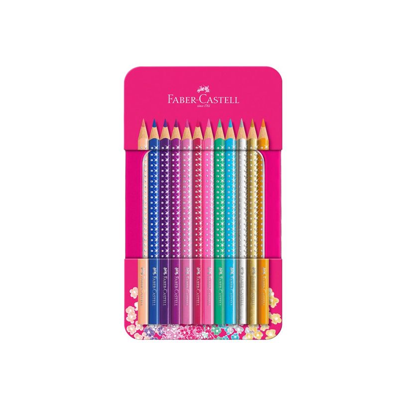 4005402017379-Faber-Castell SPARKLE - 12 crayons de couleur - couleurs assorties-P_300035619_3-1