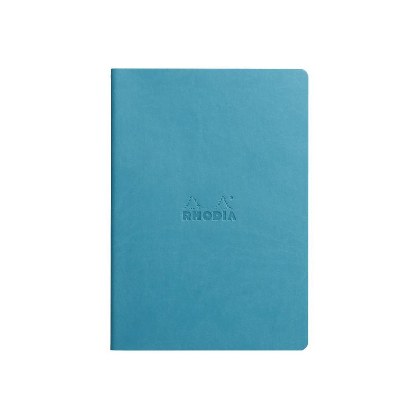 3037921164075-RHODIA Rhodiarama - Cahier de notes - A5 - 32 feuilles / 64 pages - ligné - couverture bl-P_300036248_1-0