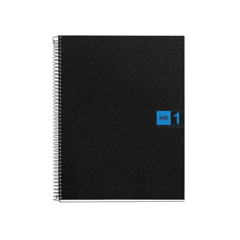 8422593026519-THE ORIGINAL NOTEBOOK, couverture souple, A5, quadrillage 5x5 mm, 80 feuilles de 1 couleur, Miquelrius,--0