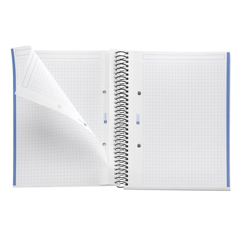 8422593026519-THE ORIGINAL NOTEBOOK, couverture souple, A5, quadrillage 5x5 mm, 80 feuilles de 1 couleur, Miquelrius,--3