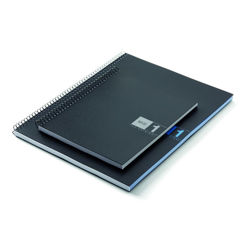 8422593026519-THE ORIGINAL NOTEBOOK, couverture souple, A5, quadrillage 5x5 mm, 80 feuilles de 1 couleur, Miquelrius,--6