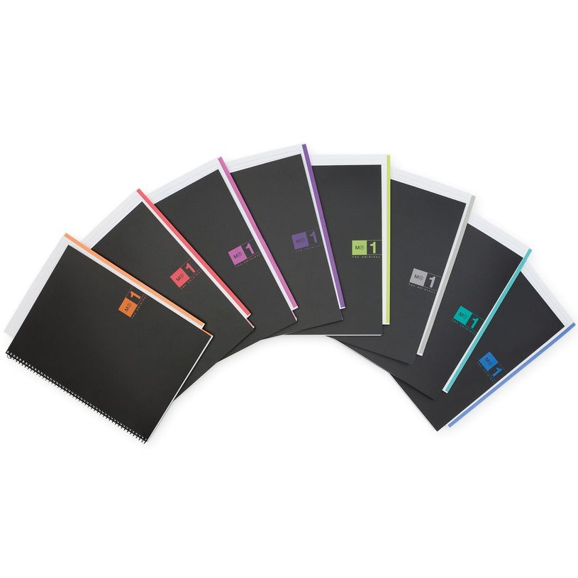 8422593026519-THE ORIGINAL NOTEBOOK, couverture souple, A5, quadrillage 5x5 mm, 80 feuilles de 1 couleur, Miquelrius,--7