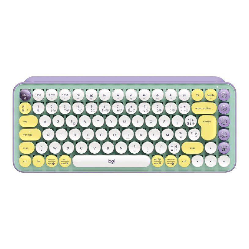 5099206101234-Logitech POP Keys - Clavier PC sans fil - bluetooth 5.1 et LE - daydream-P_300080570_13-0