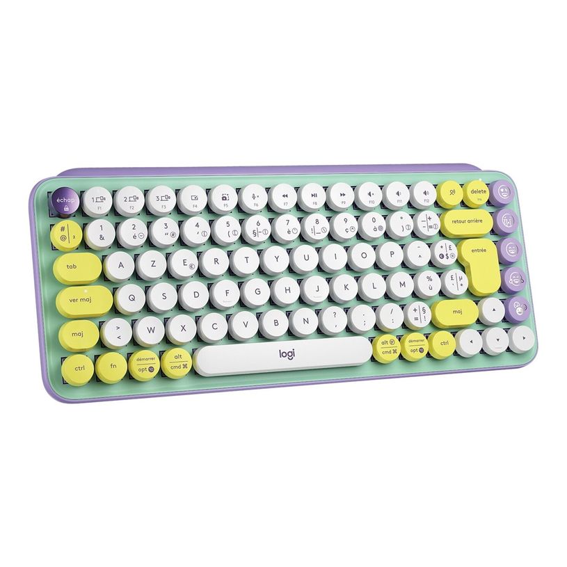 5099206101234-Logitech POP Keys - Clavier PC sans fil - bluetooth 5.1 et LE - daydream-P_300080570_14-2