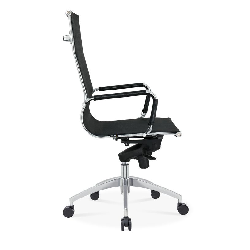 3700339883769-Fauteuil de bureau BRETT - accoudoirs fixes - dossier haut - noir-P_400000334_6-5
