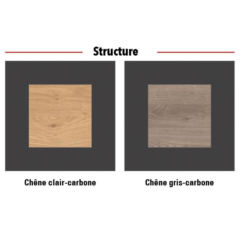 3253310170032-Banquette acoustique IN'TEAM - L170 x H 150 x P170 cm - 3 places - structure chêne clair et -P_400001899_3-2