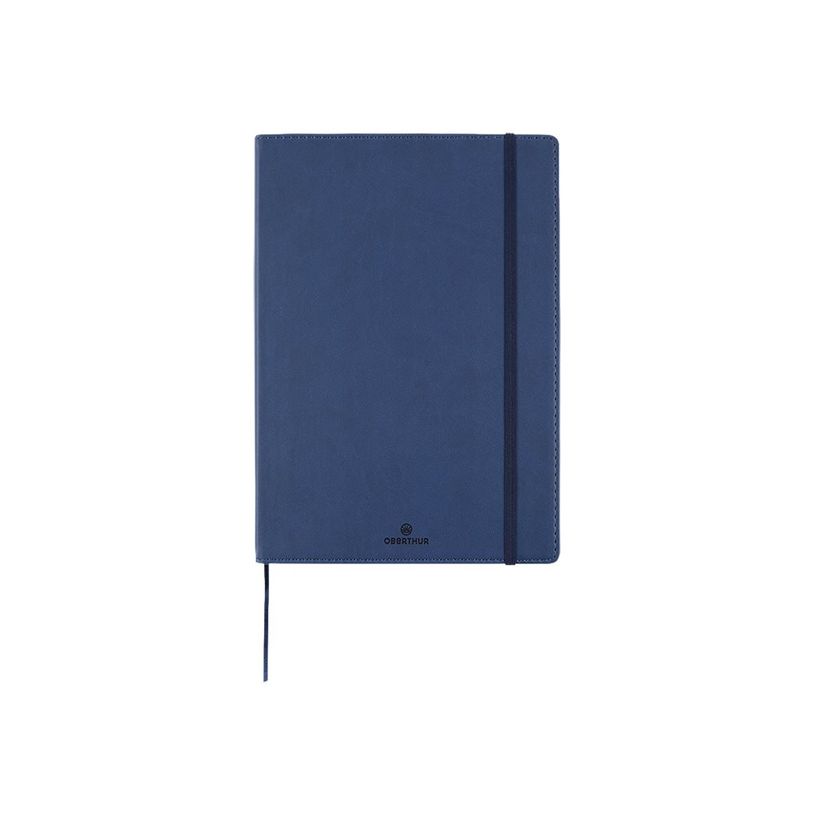 3108725884145-Oberthur Balthazar - Carnet de notes souple A5 - ligné - 200 pages - bleu-P_400002137_4-0