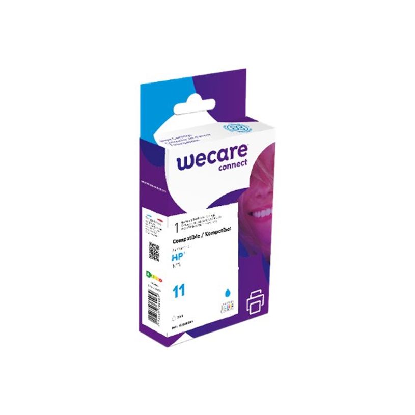 3112539760069-Cartouche compatible HP 11 - cyan - Wecare-P_400003157_1-0