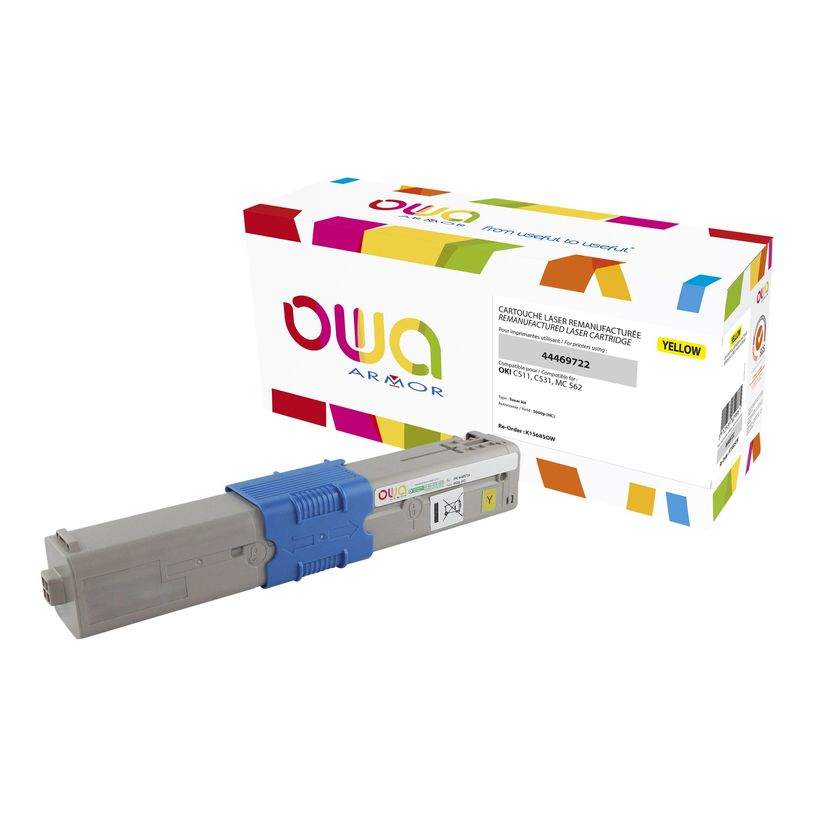 3112539629861-Cartouche laser compatible OKI 44469722 - jaune - Owa K15685OW-P_400003212_1-0
