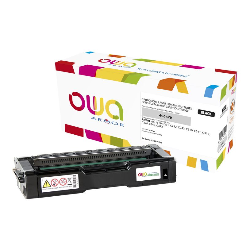 3112539642112-Cartouche laser compatible Ricoh 406479 - noir - Owa K15930OW-P_400003213_1-0