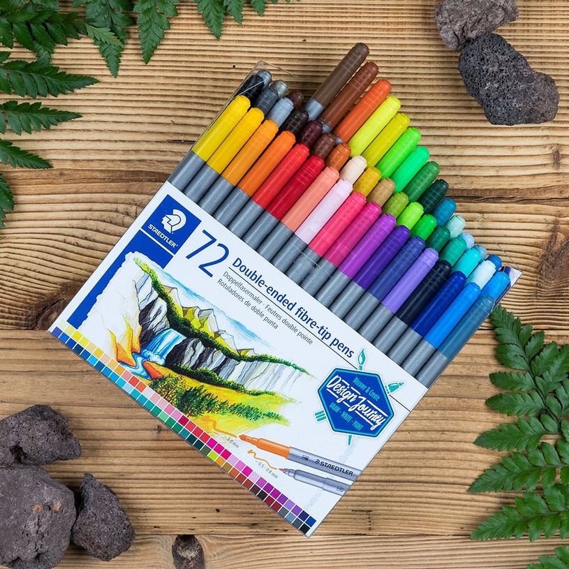 4007817042809-STAEDTLER - 72 Feutres de coloriage - double pointe fine et large-P_400004074_3-2