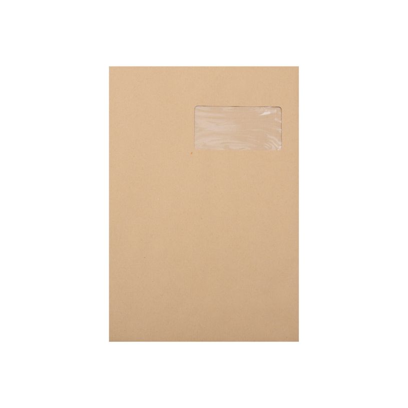 3250650008407-GPV - 250 Pochettes Enveloppes C4 229 x 324 mm - 90 gr - fenêtre 50x100 mm - kraft - band-P_400004379_3-1
