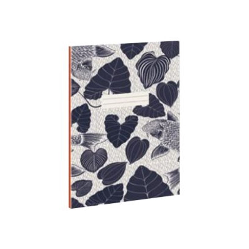 3700368754573-Cahier Premium 14,8 x 21 cm - Jardin botanique Blue Art - Midnight encre-P_400004563_1-0