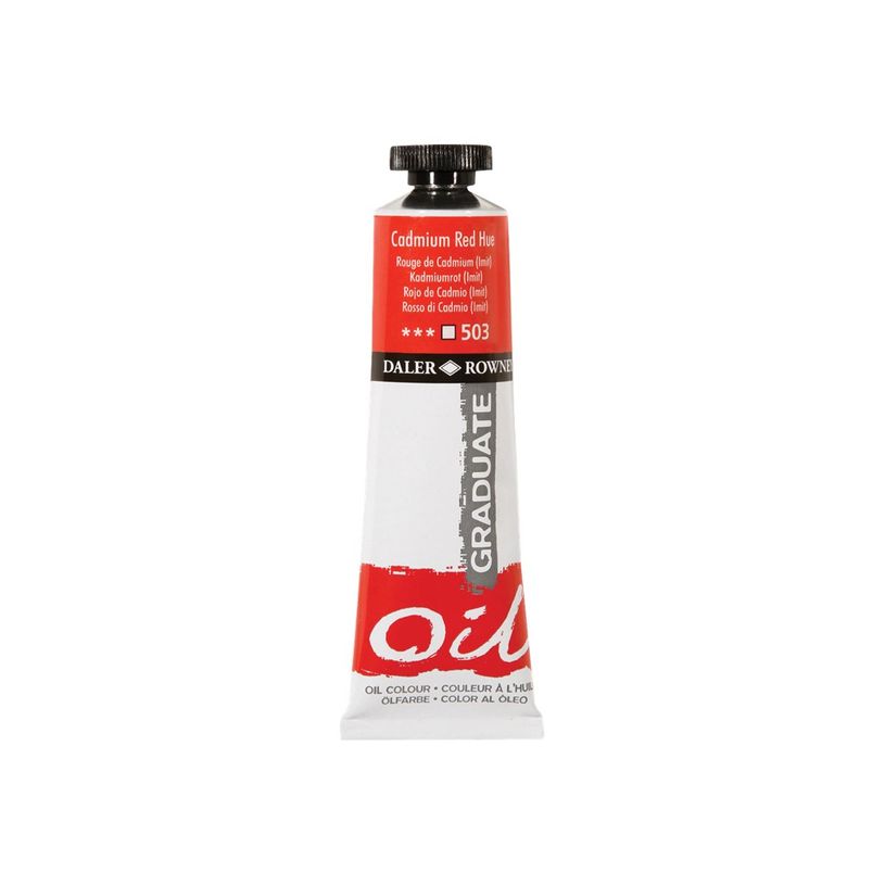 50807963-Daler-Rowney Graduate 563 - Peinture à huile - 38 ml - rose de Garance-P_400005222_1-0