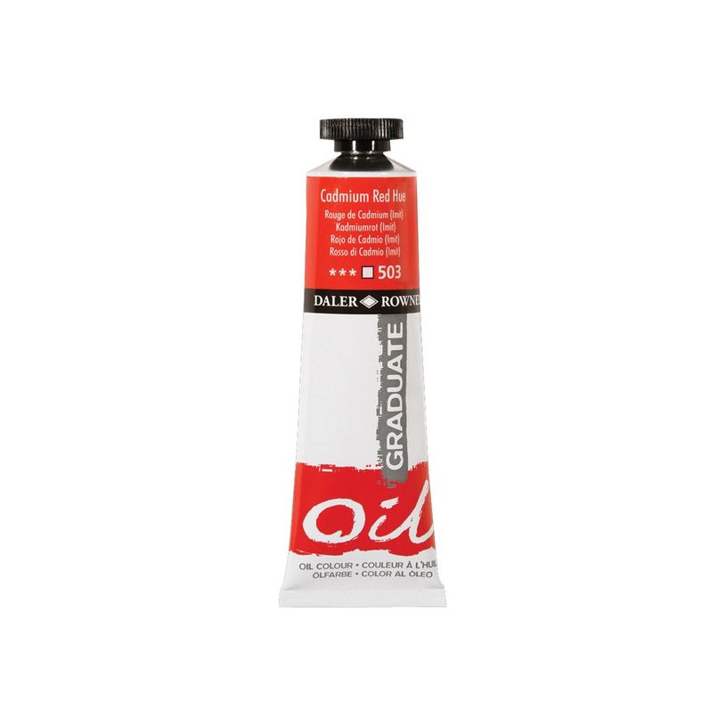50808281-Daler-Rowney Graduate 001 - Peinture à huile - 38 ml - blanc de zinc-P_400005249_1-0