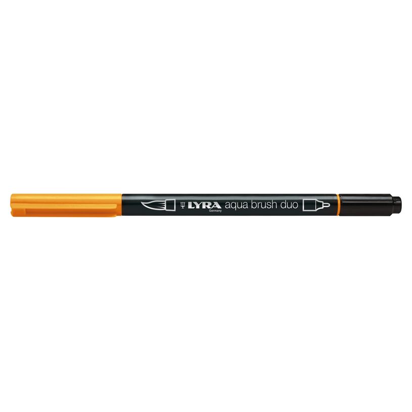 4084900608463-Lyra Aqua Brush Duo - Feutre pinceau double pointe - orange-P_400005263_1-0