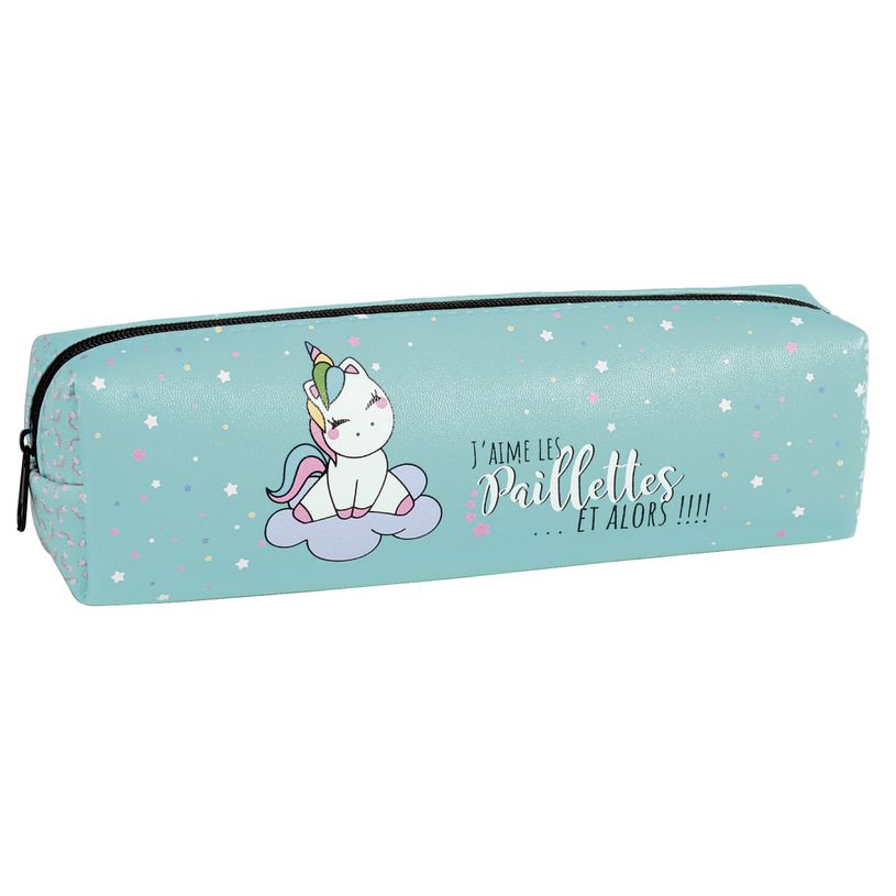 3173740244465-Trousse rectangulaire School "Ma vie de licorne" - 1 compartiment - disponible dans diffé-P_400006193_2-1