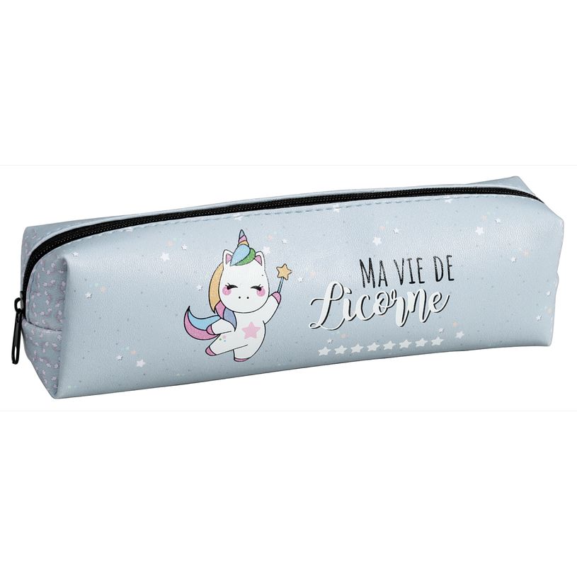 3173740244465-Trousse rectangulaire School "Ma vie de licorne" - 1 compartiment - disponible dans diffé-P_400006193_3-2