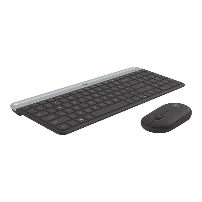 5099206086463-Logitech MK470 - Ensemble clavier et souris sans fil - ultra fin - Azerty - graphite-P_400006902_6-2