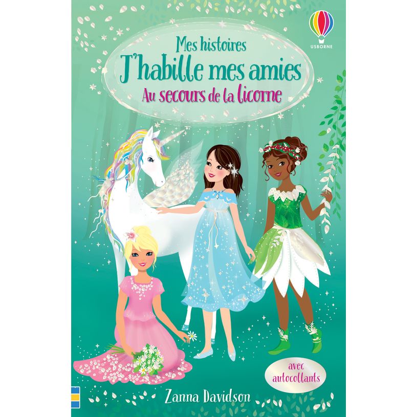 9781474987479-J'habille mes amies - Au secours de la licorne - mes histoires n°1-P_400008195_1-0