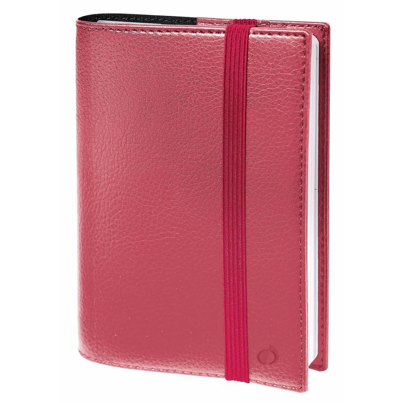3371010458288-Agenda spiralé à élastique Time & Life Large - 1 semaine sur 2 pages - 16 x 24 cm - rose irisé - Qu--1