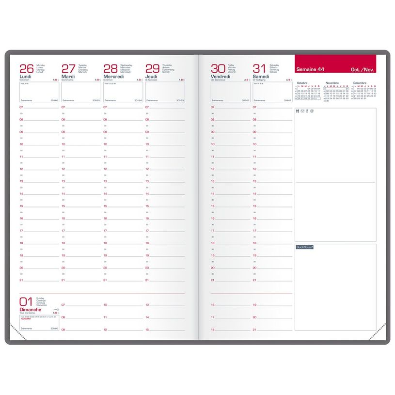 3147280219733-Agenda Oxford Senso - 1 semaine sur 2 pages - 16 x 24 cm - bleu - Hamelin-P_400009429_2-1
