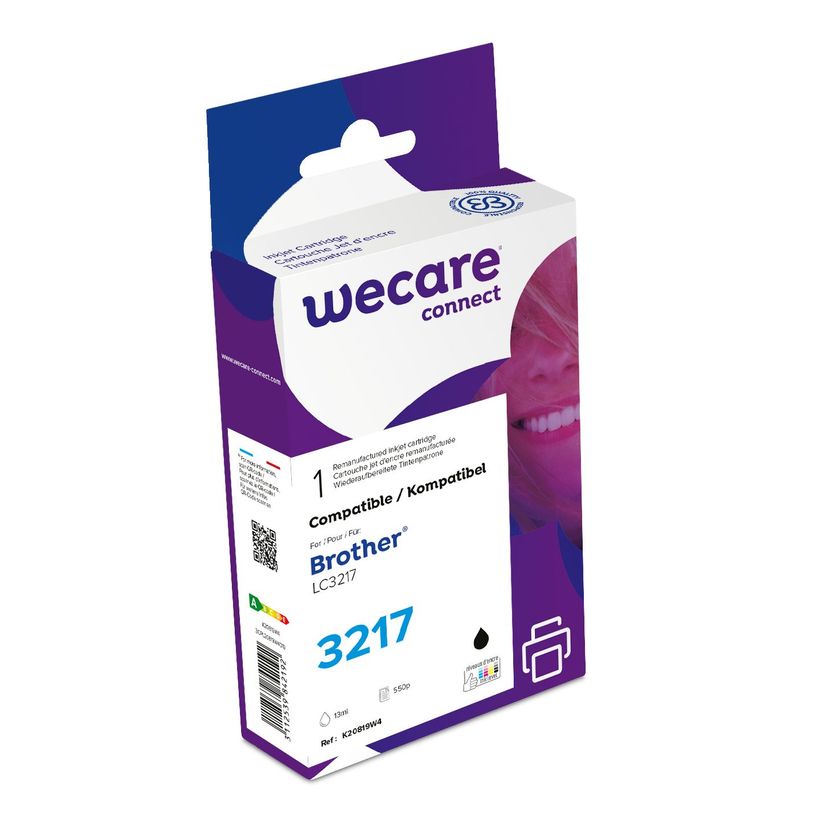 3112539842192-Cartouche compatible Brother LC3217 - noir - Wecare-P_400009586_1-0