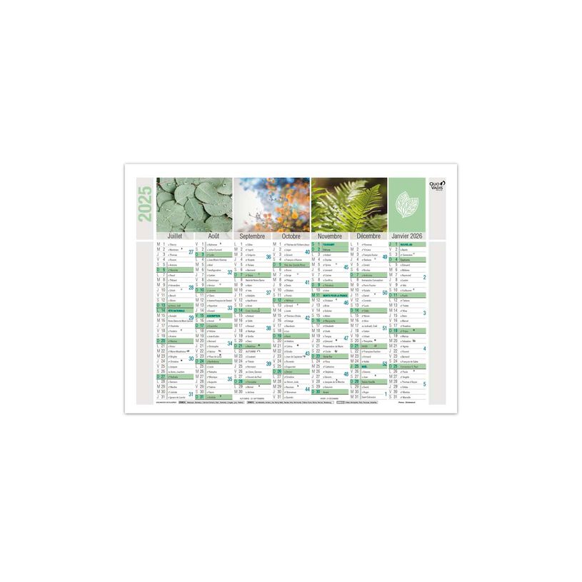3371010458486-Quo Vadis Equology - Calendrier recyclé 7 mois par face - 18 x 13,5 cm-P_400009733_2-1