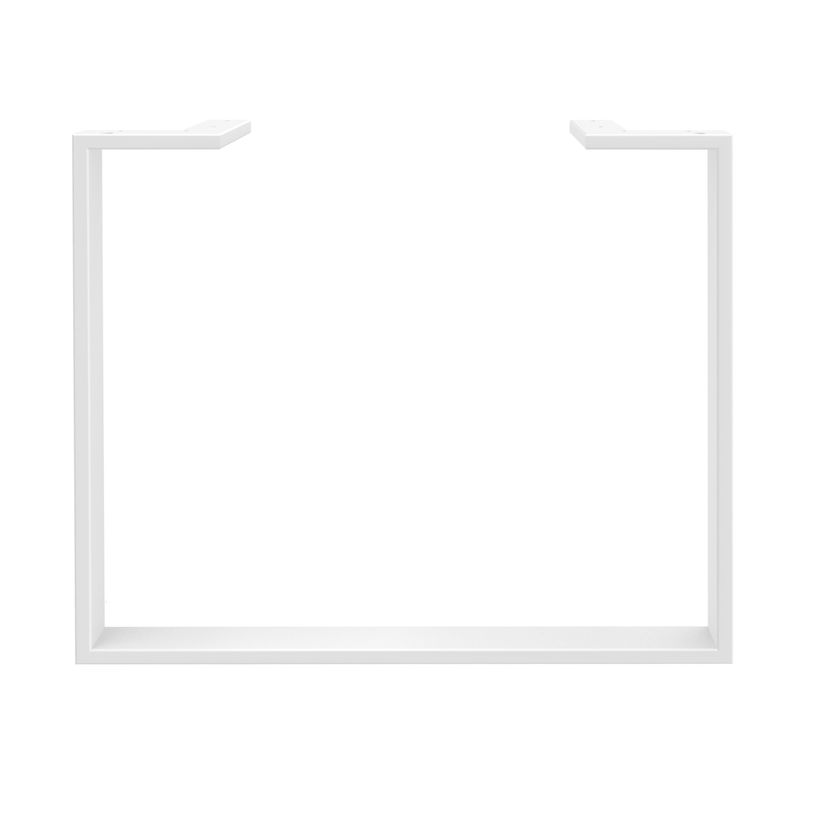 0404000123095-Bureau droit LOFTER - L180 cm - Plateau imitation chêne gris - pied Blanc-P_400012309_2-2