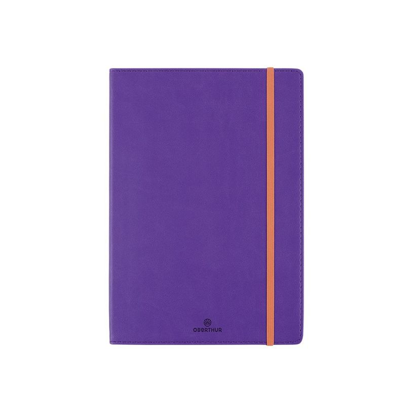3108725881632-Oberthur Carmen - Carnet de notes souple A5 - ligné - 200 pages - violet-P_400013815_4-0