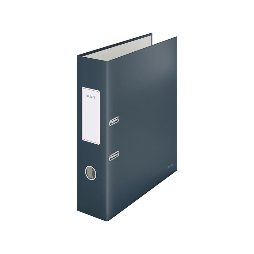4002432125227-Leitz 180° Cosy - Classeur à levier - Dos 80 mm - A4 - gris-P_400014122_1-0