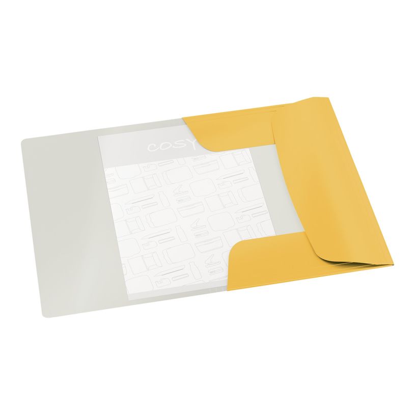 4002432125845-Leitz Cosy - Chemise à 3 rabats polypropylène - A4 - jaune-P_400014134_2-1