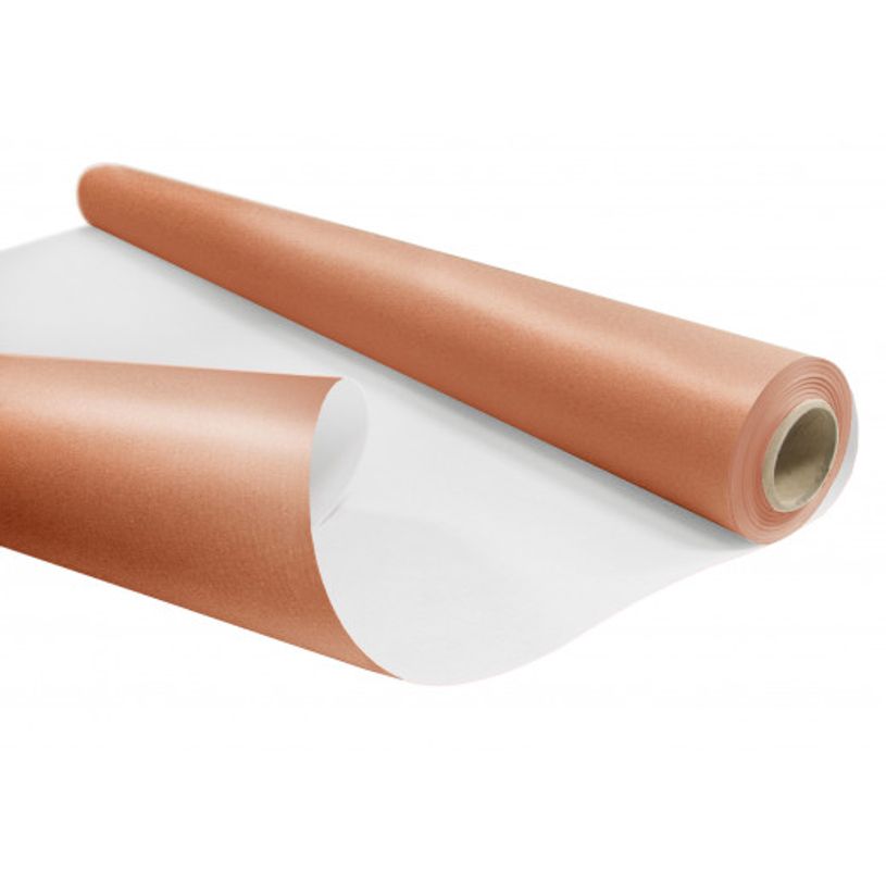3281650519563-Créastyl - Papier cadeau kraft - 69 cm x 50 m - 60 g/m² - cuivre-P_405110439_1-0