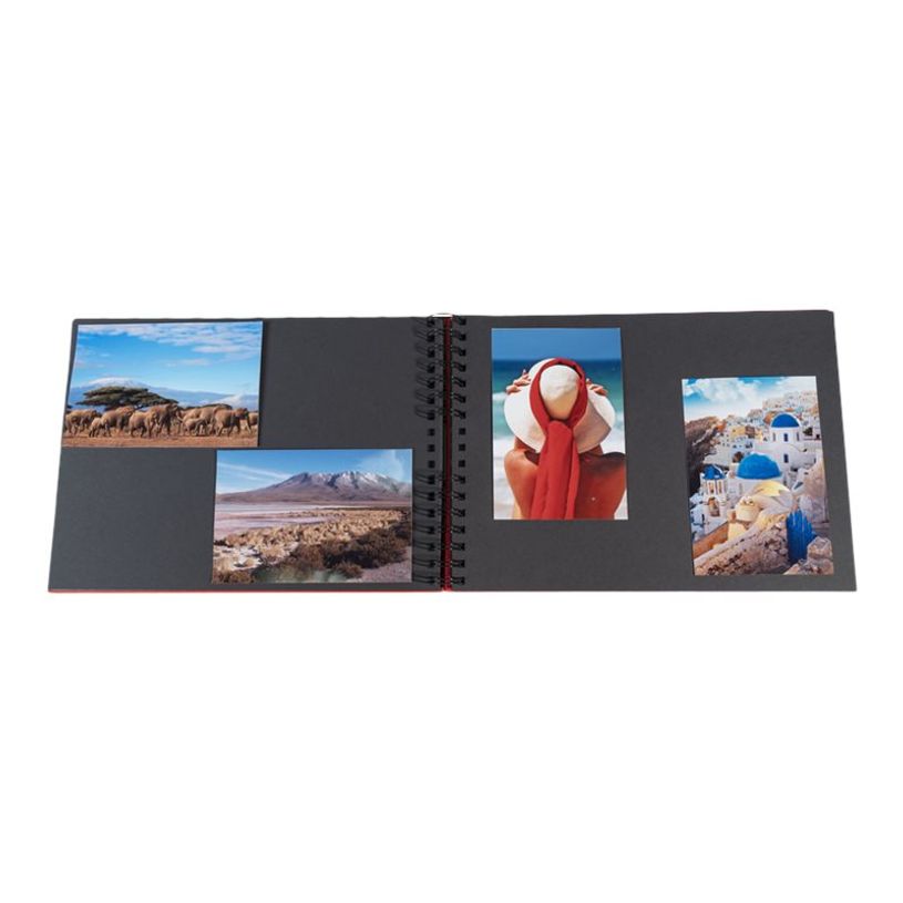 3130630150084-Exacompta Milano - Album photos 32 x 22 cm - 50 pages - rouge-P_405110526_4-2