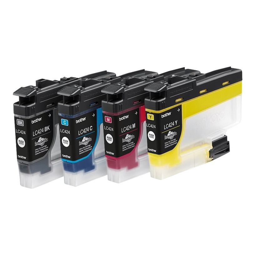 4977766813099-Brother LC424 - pack de 4 - noir, jaune, cyan, magenta - cartouche d'encre originale-P_405111008_4-3