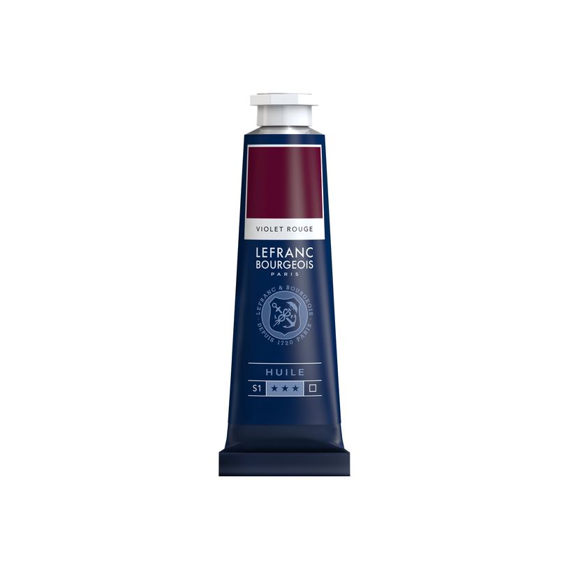 3013648100152-Lefranc Bourgeois - Peinture à l'huile - violet rouge - 40 ml-P_405111483_1-0