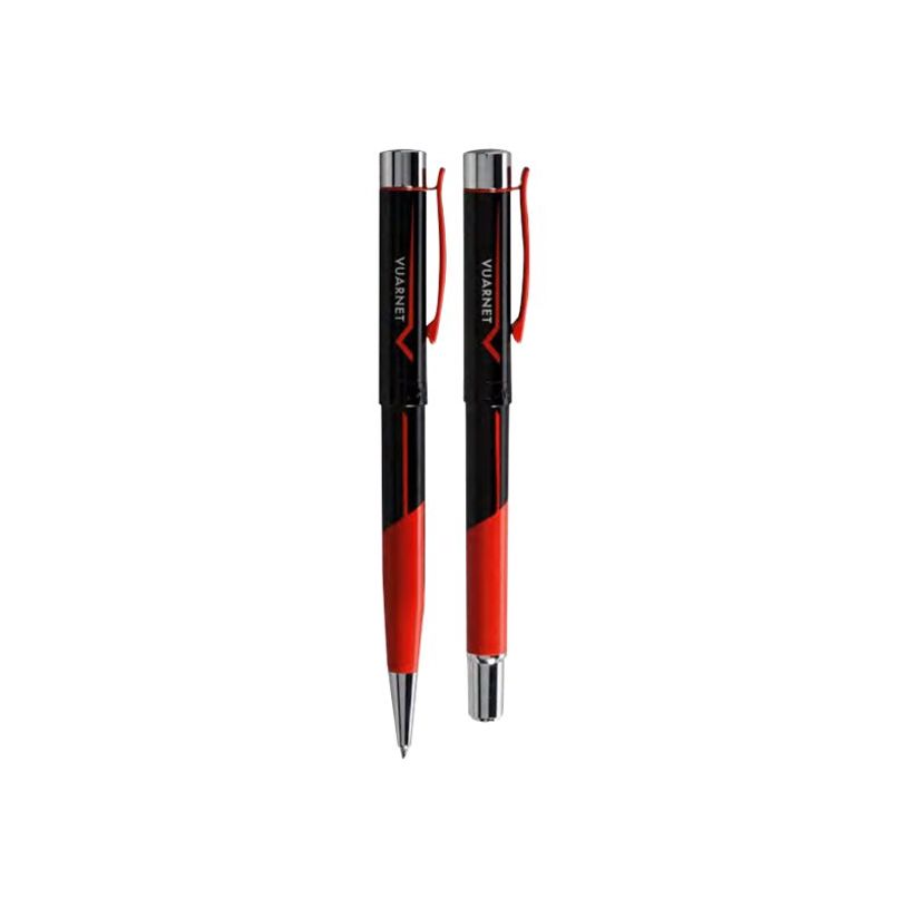 3219912664621-Vuarnet Aspen Sport - Parure de stylo à bille et stylo plume - gris et noir-P_405113249_1-0