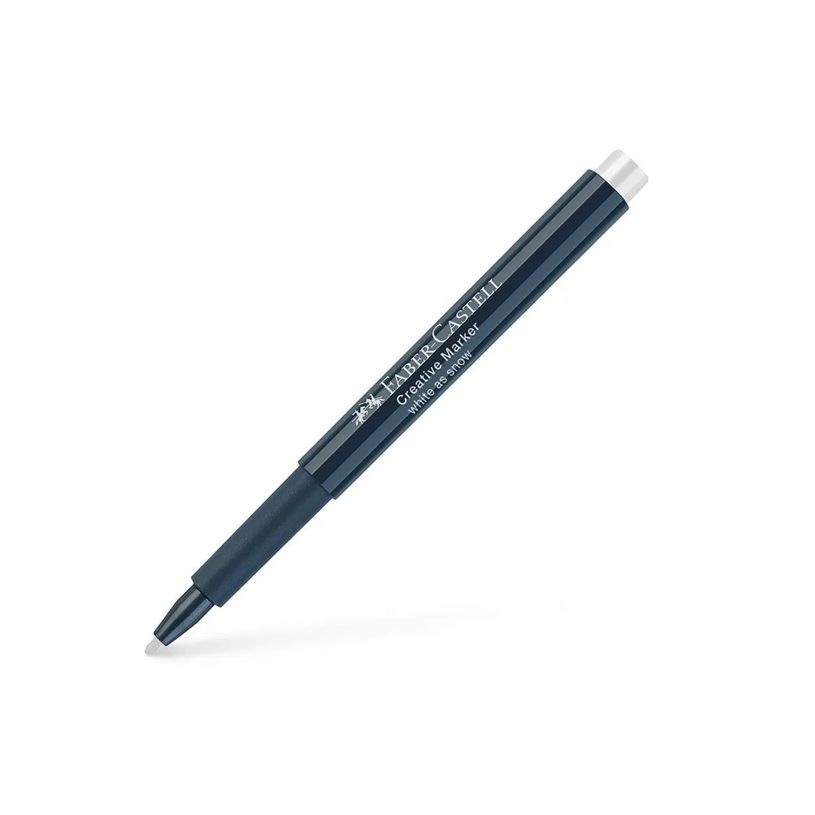 4005401607014-Faber-Castell Creative - Crayon-feutre - encre à l'eau - 1,5 mm - blanc-P_405113648_5-2