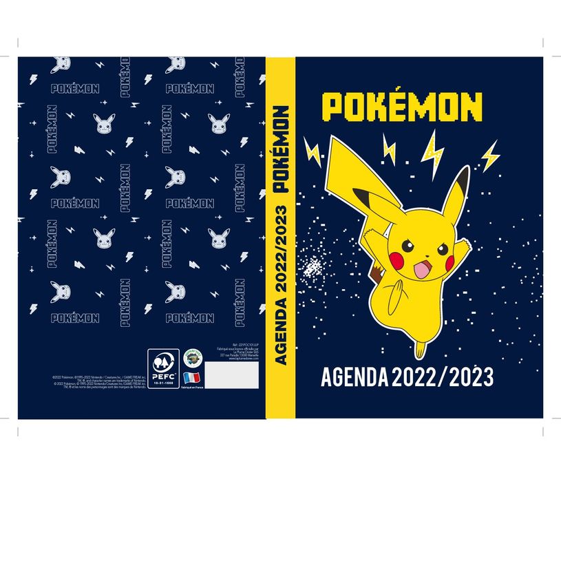 3700516287731-Agenda Pokemon - 1 jour par page - 12 x 17 cm - Bagtrotter-P_405114007_1-0