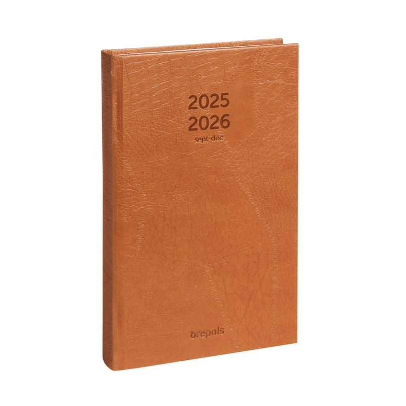 5412303376785-Agenda Lucca 16 mois - 1 jour par page - 13 x 21 cm - brun - Brepols-P_405114156_2-0