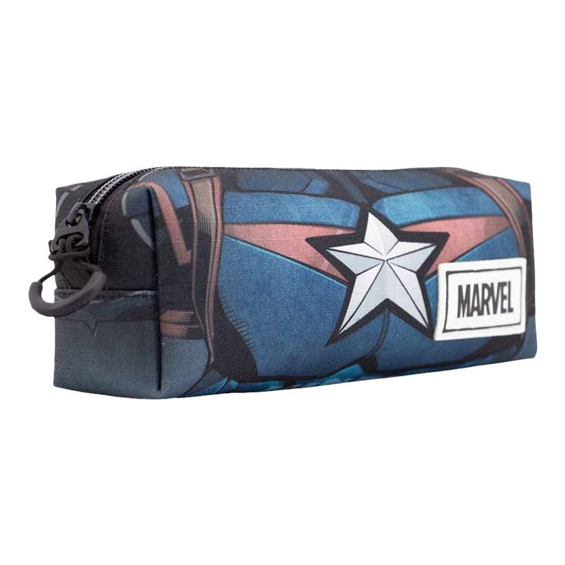 8445118024289-Captain America - Trousse carrée 1 compartiment - noir - Karactermania-P_405114558_3-2
