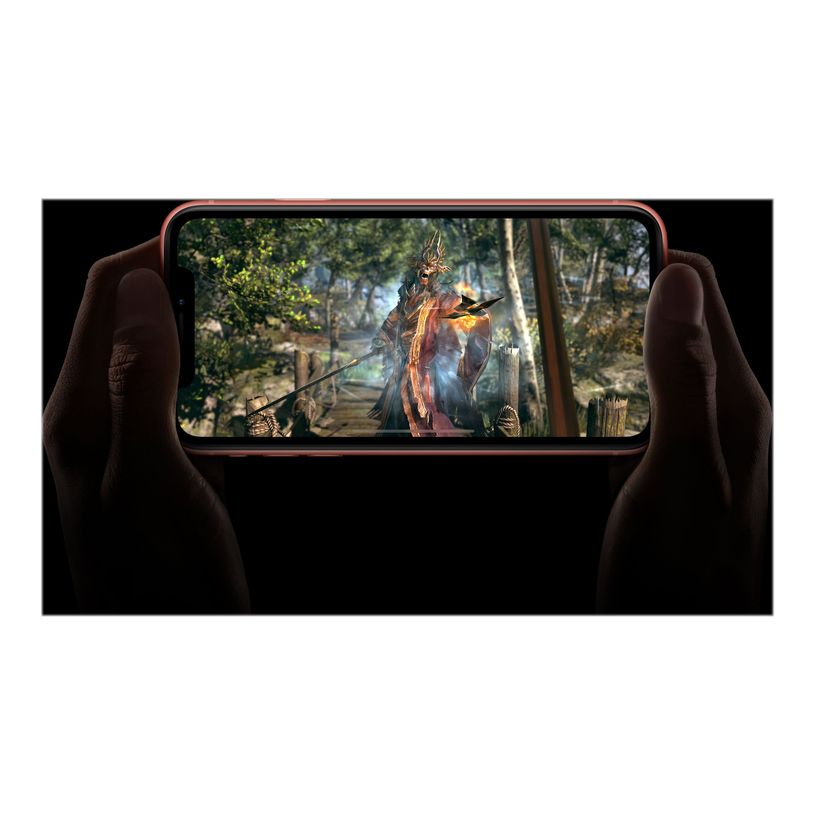3701083036579-Apple iphone XR - smartphone reconditionné grade A - 4G - 128 Go - corail-P_405116699_1-5